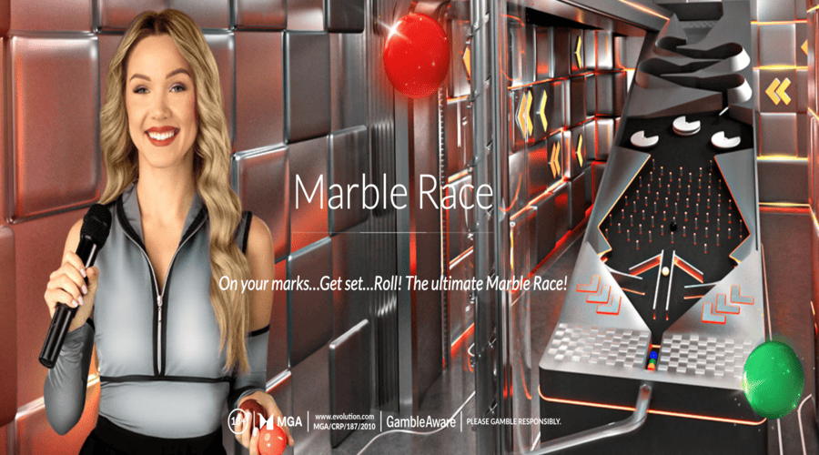 Evolution lanserer Marble Race