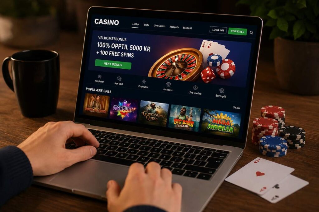 Slik velger du casinospill